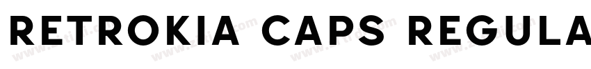 Retrokia Caps Regula字体转换